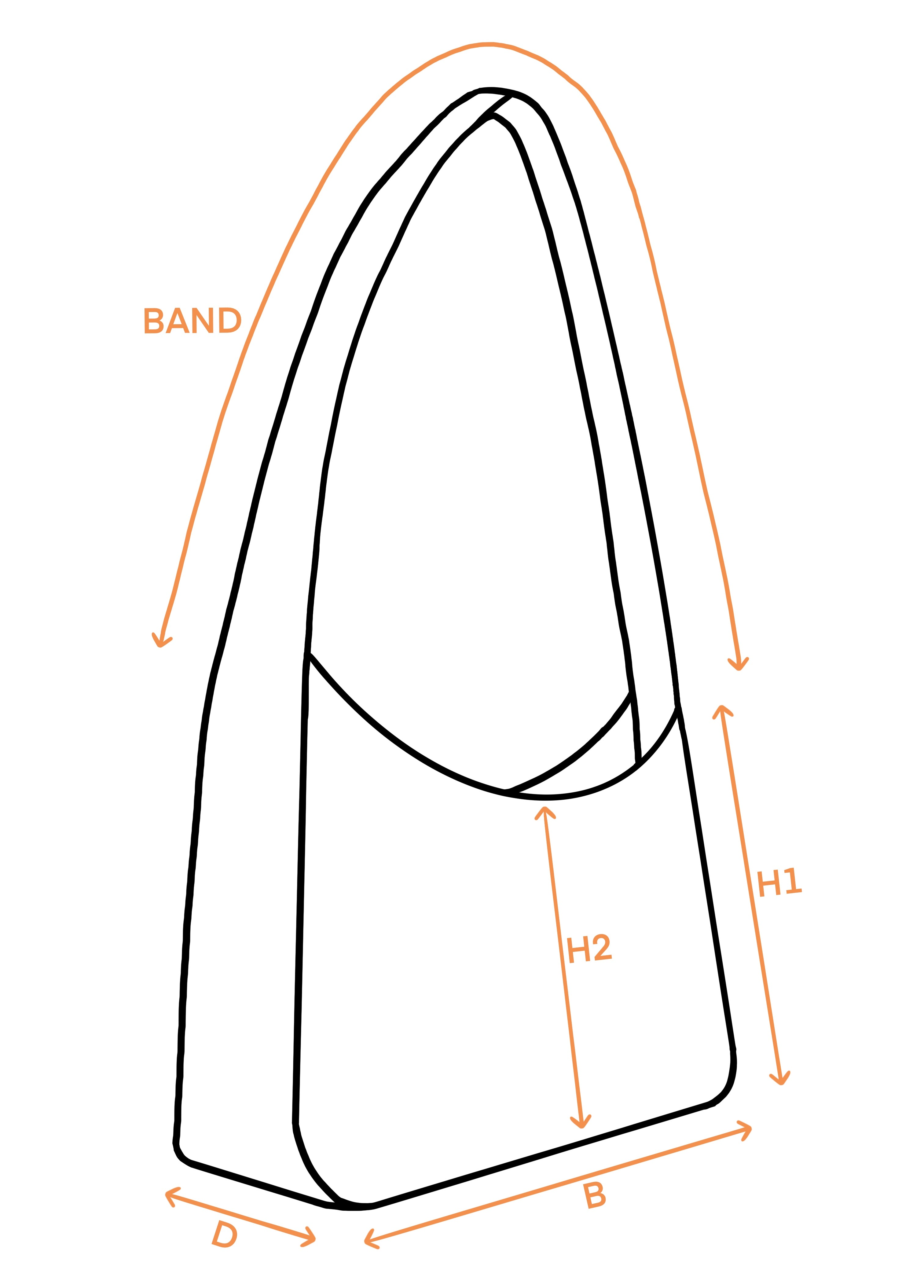 BLÅKLINTEN - handväska